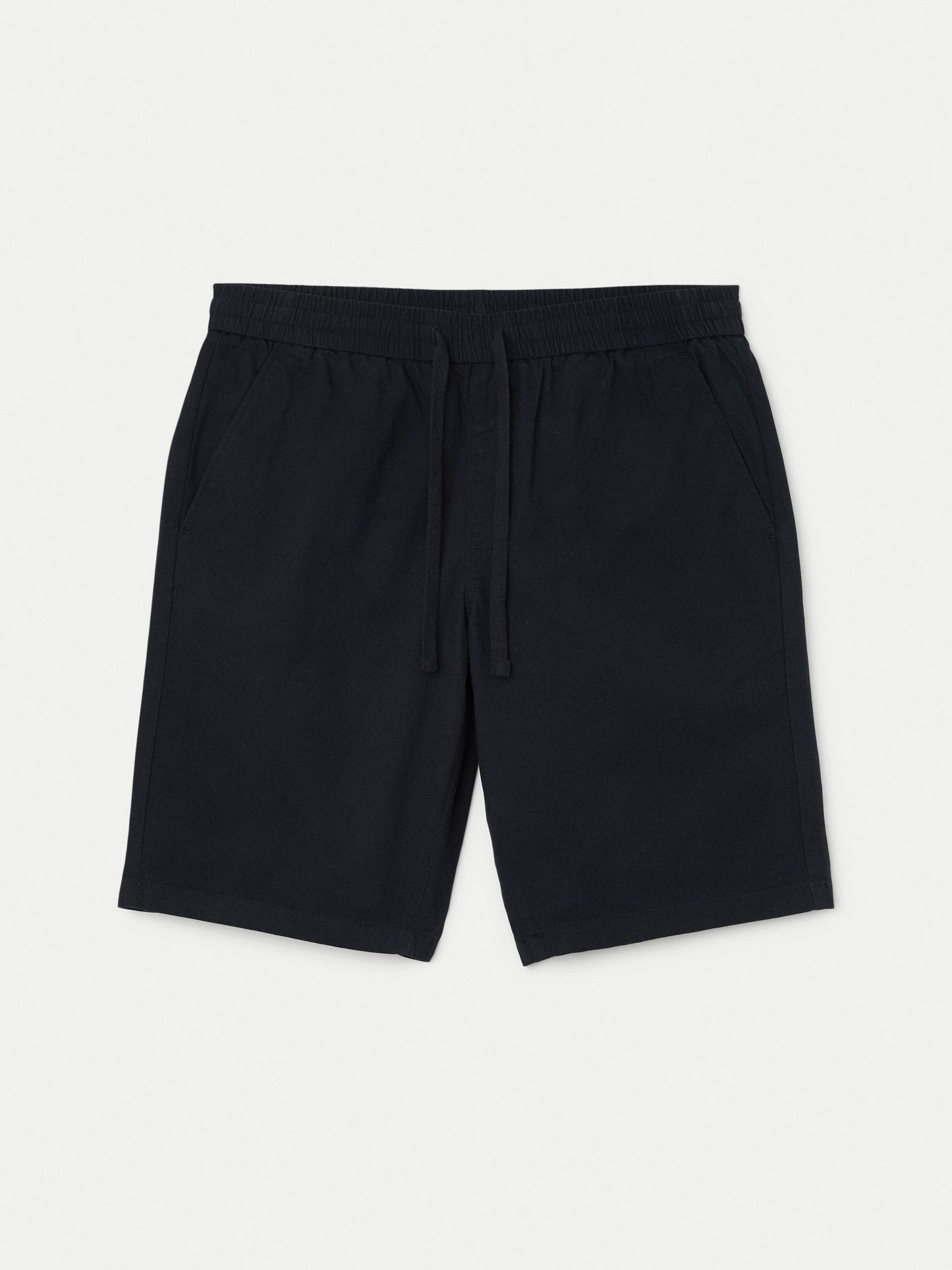 Organic Typewriter Cotton 10” Short — Deep Blue