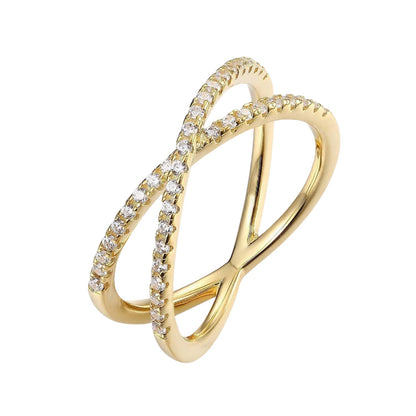 Juliette Crisscross Ring