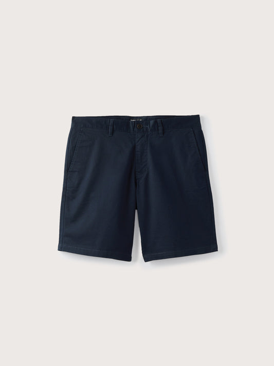 Recycled Cotton Chino 9” Short — Deep Blue