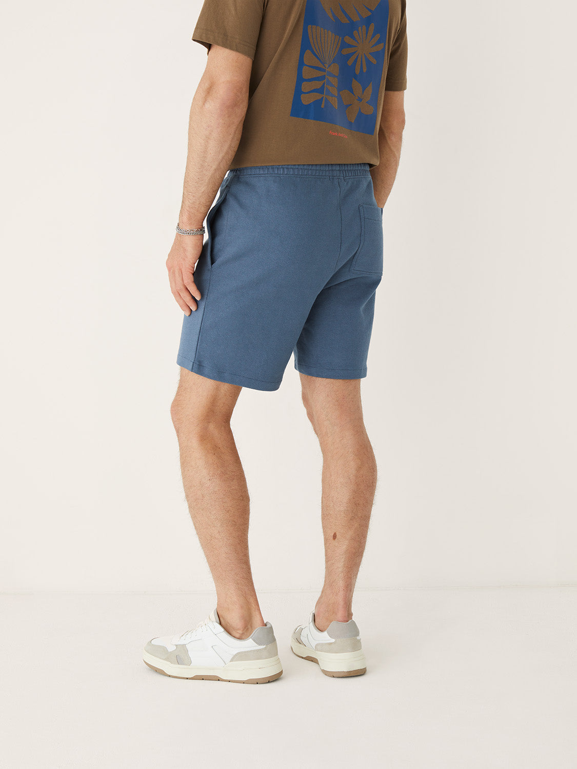 Organic French Terry 7” Short — Stormy Blue