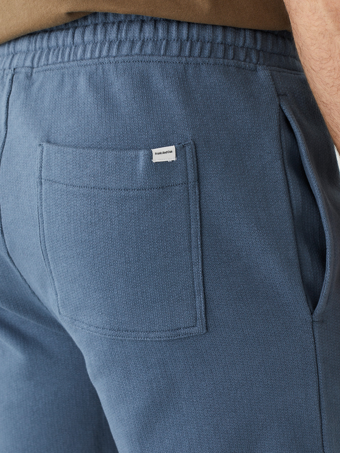 Organic French Terry 7” Short — Stormy Blue