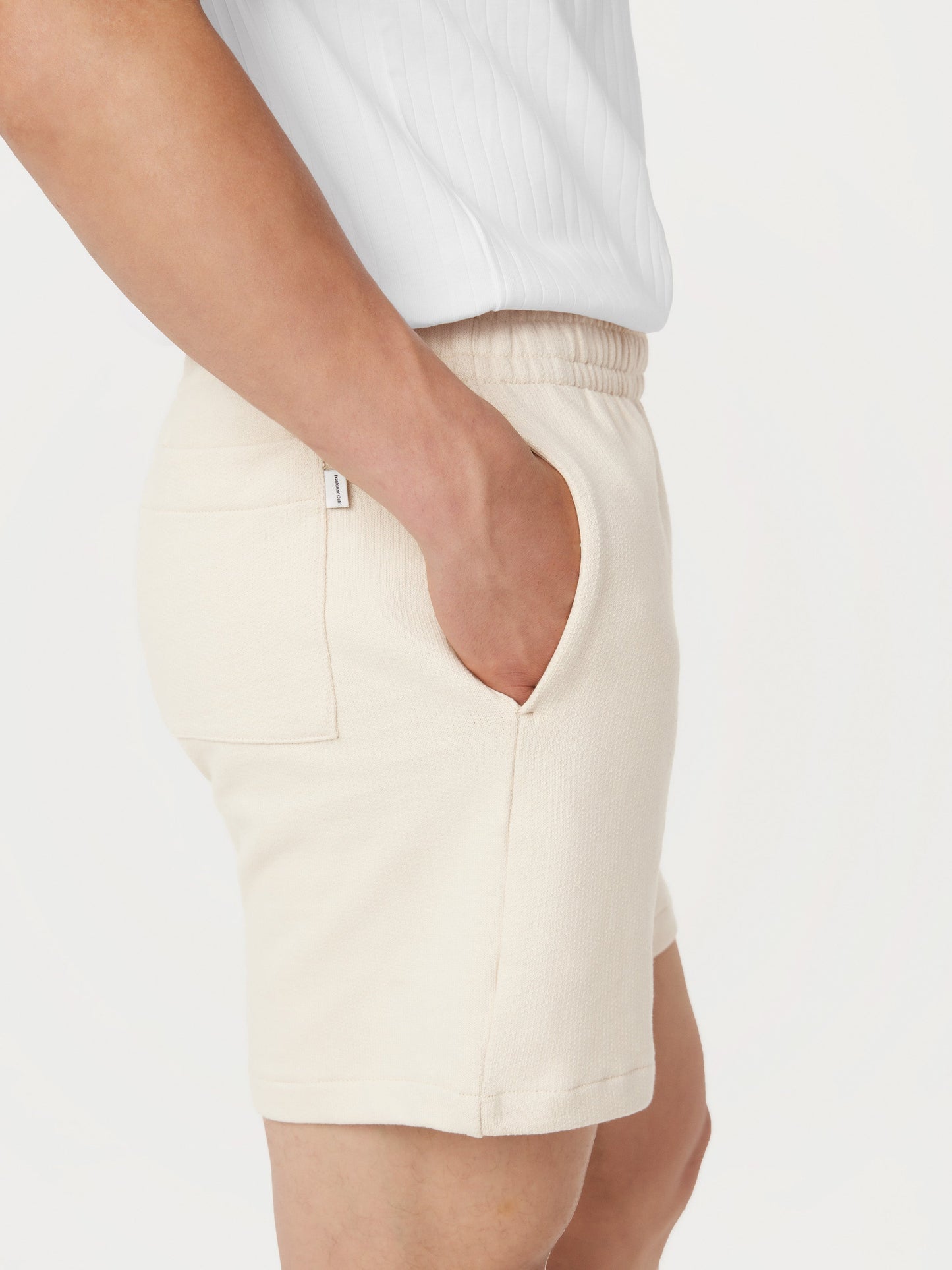 Organic French Terry 6” Short — Oatmeal