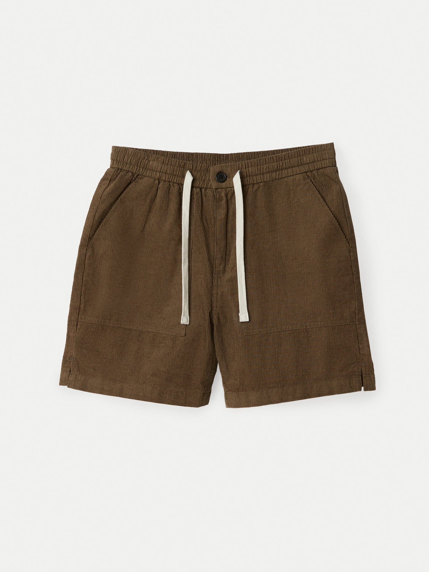 Organic Cotton-Linen Corduroy 6” Short — Tuscany Green