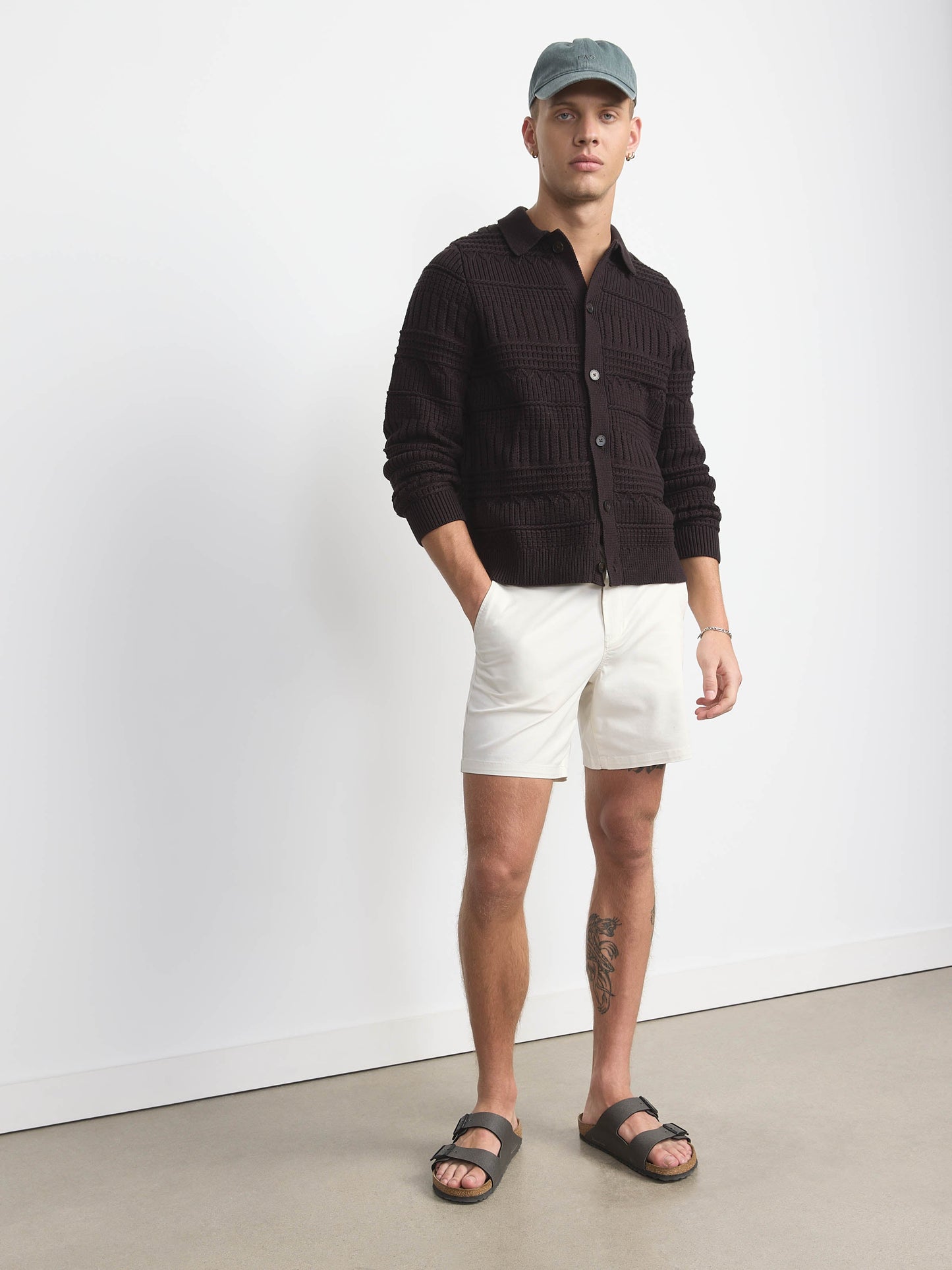 Organic Cotton-Twill 7” Short — Cloud