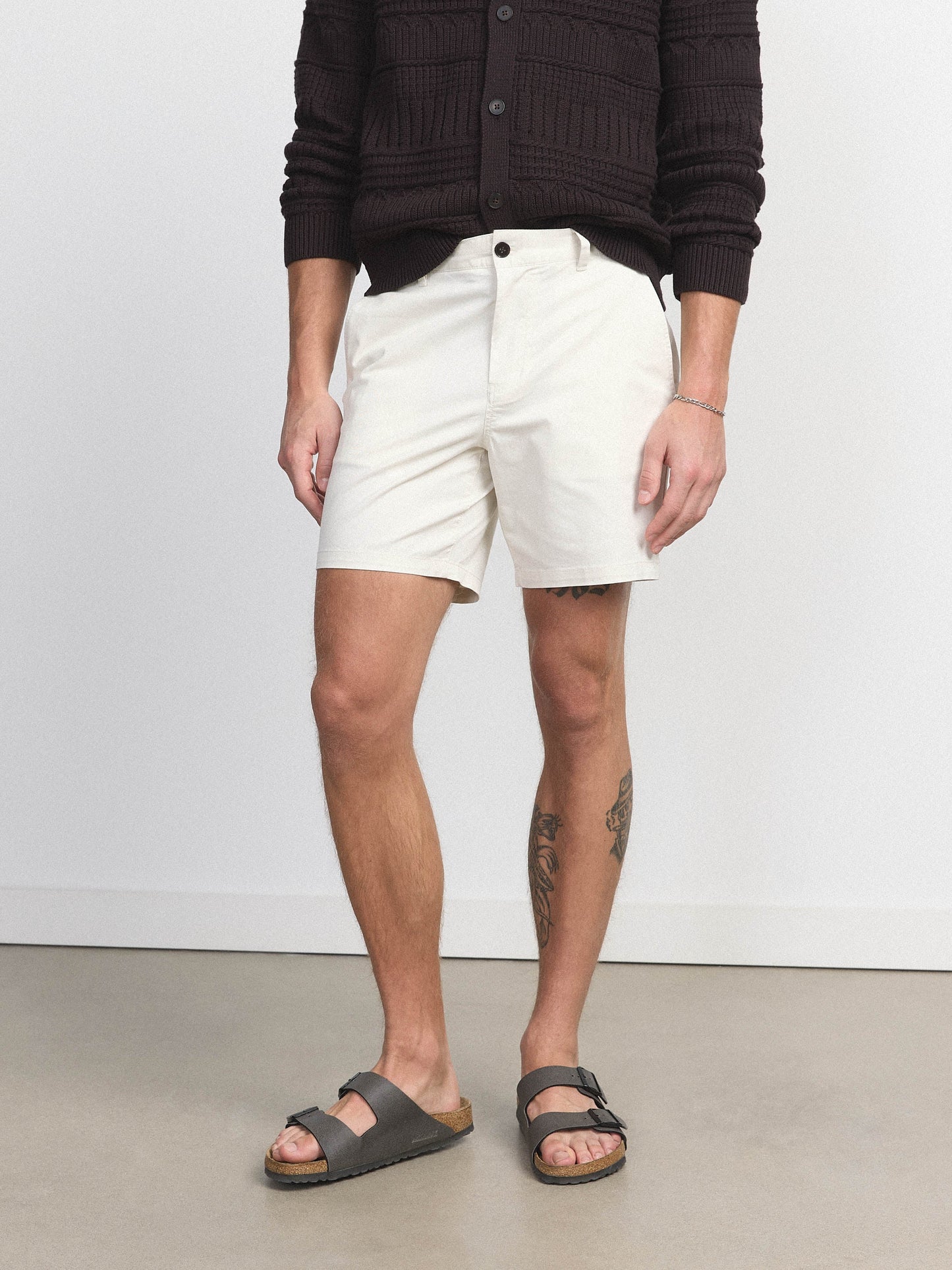 Organic Cotton-Twill 7” Short — Cloud