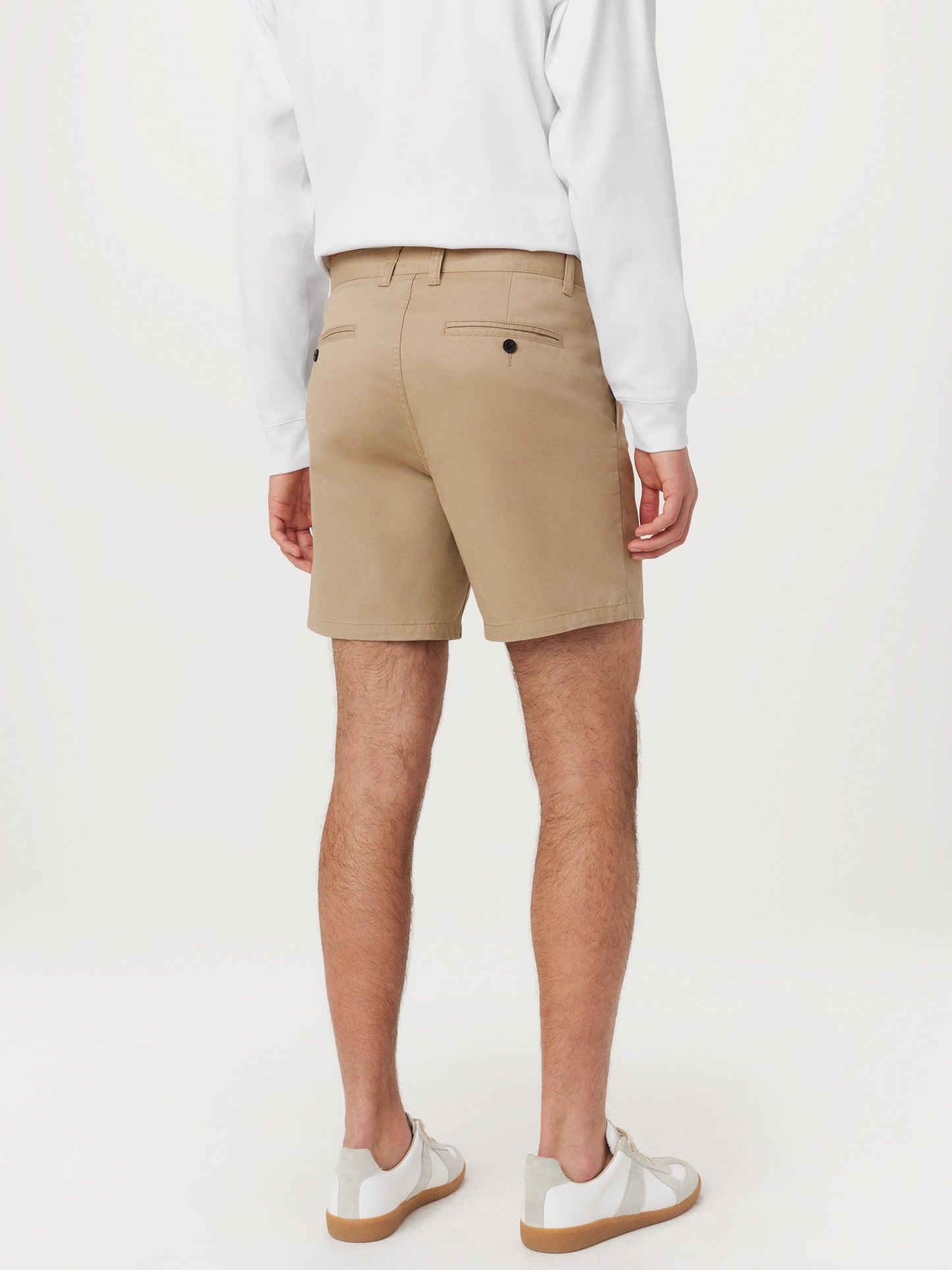 Organic Cotton-Twill 7” Short — Sand Dune