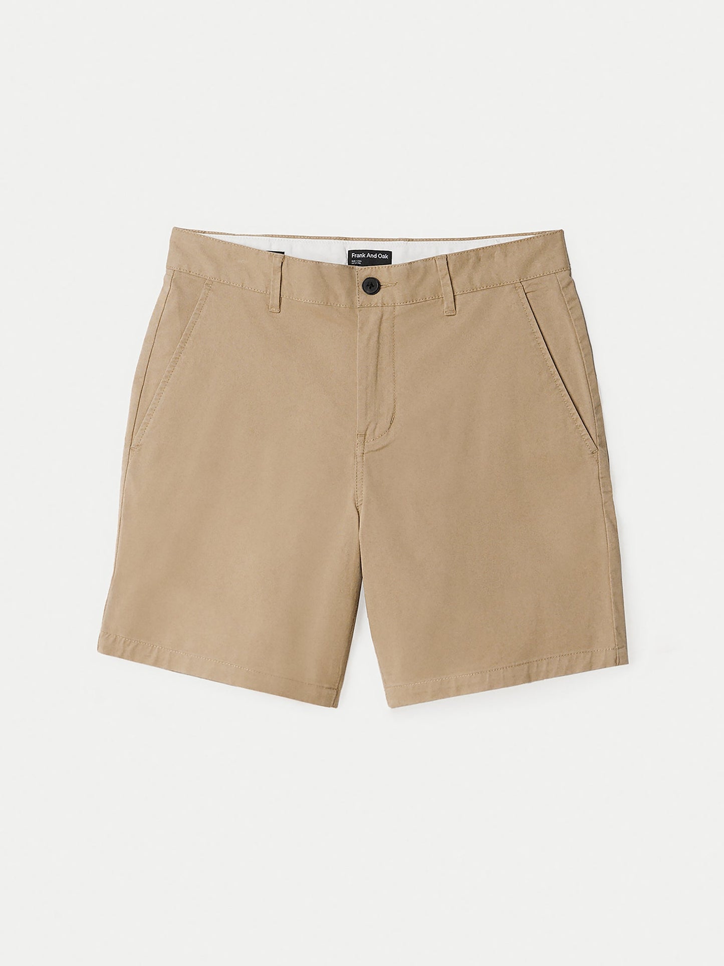 Organic Cotton-Twill 7” Short — Sand Dune
