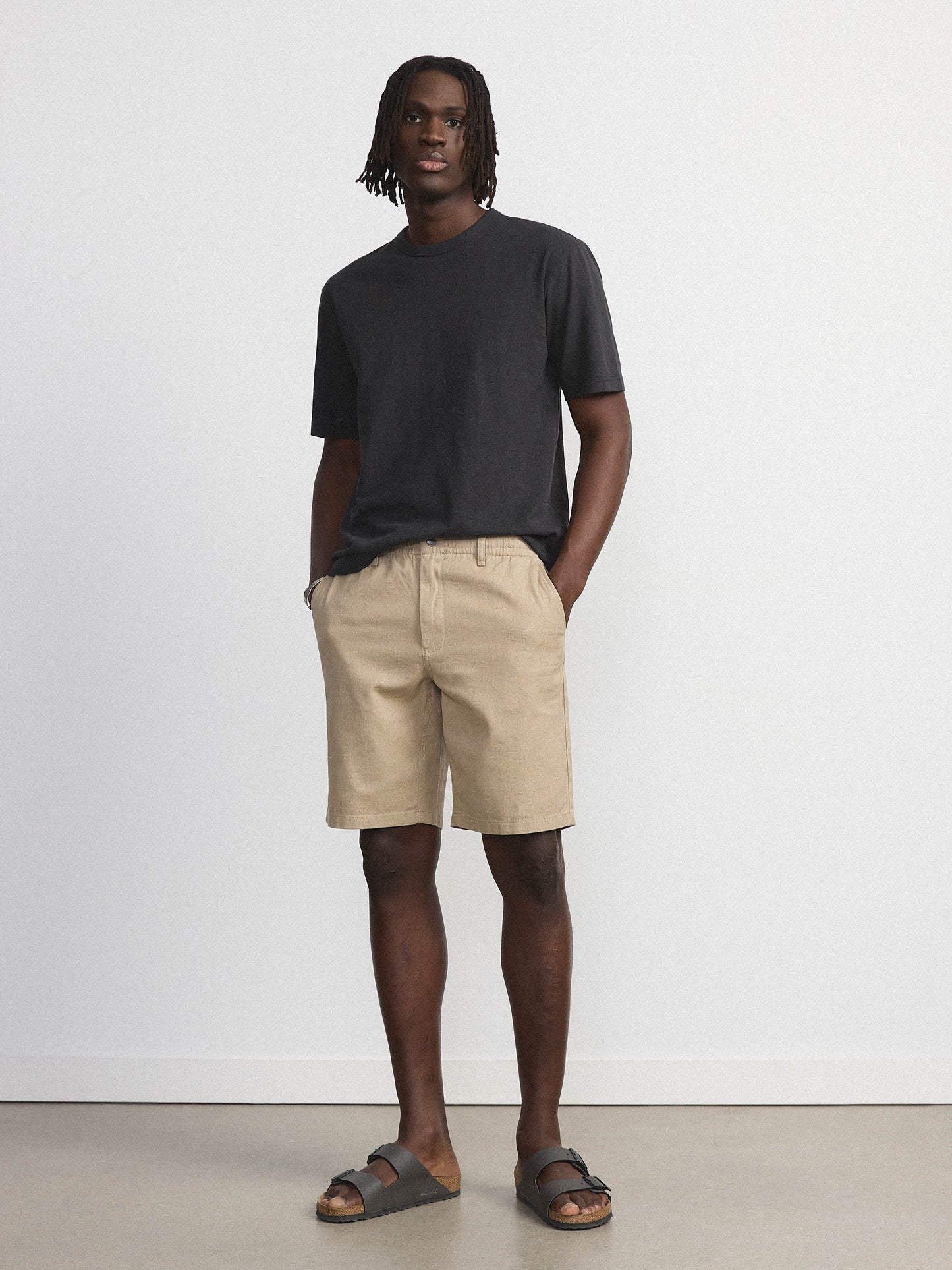 Hemp-Organic Canvas 10” Short — Sandstone