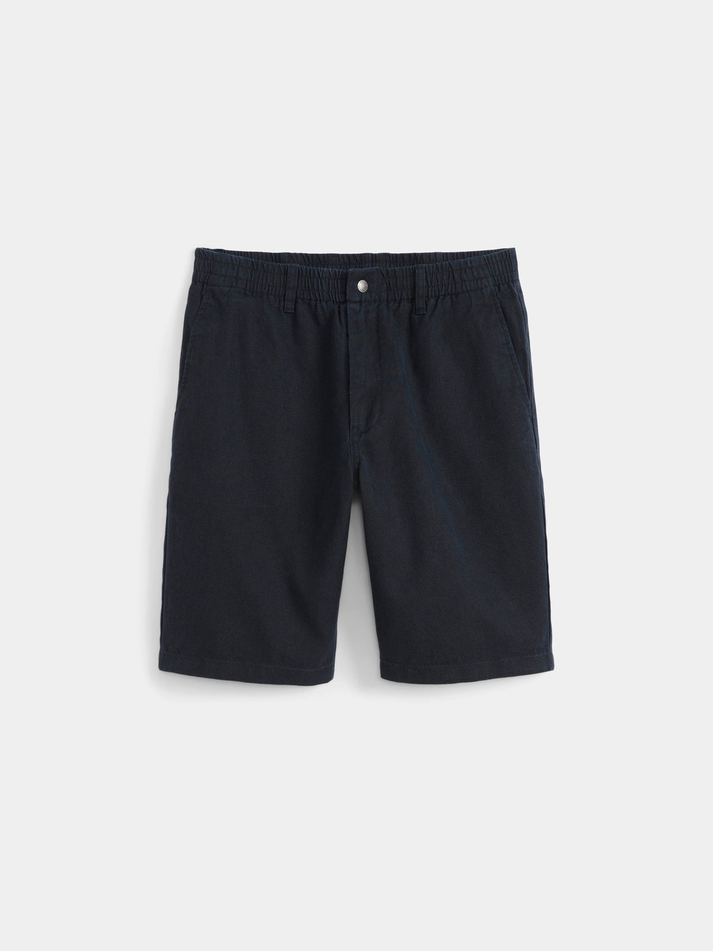 Hemp-Organic Cotton Canvas 10” Short — Navy