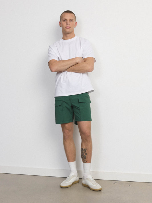 Recycled Ripstop Utility 7” Short — Forest Green