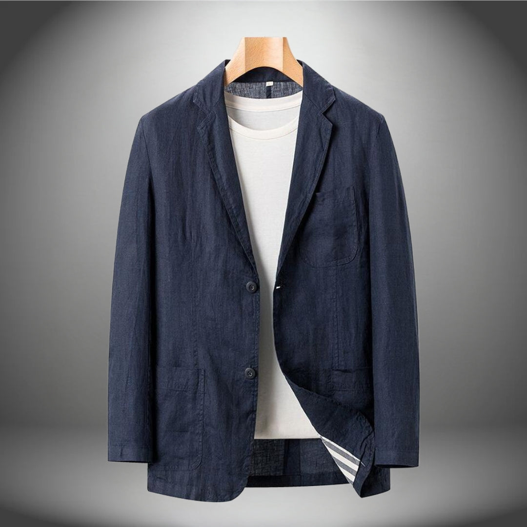 Riviera Linen Blazer