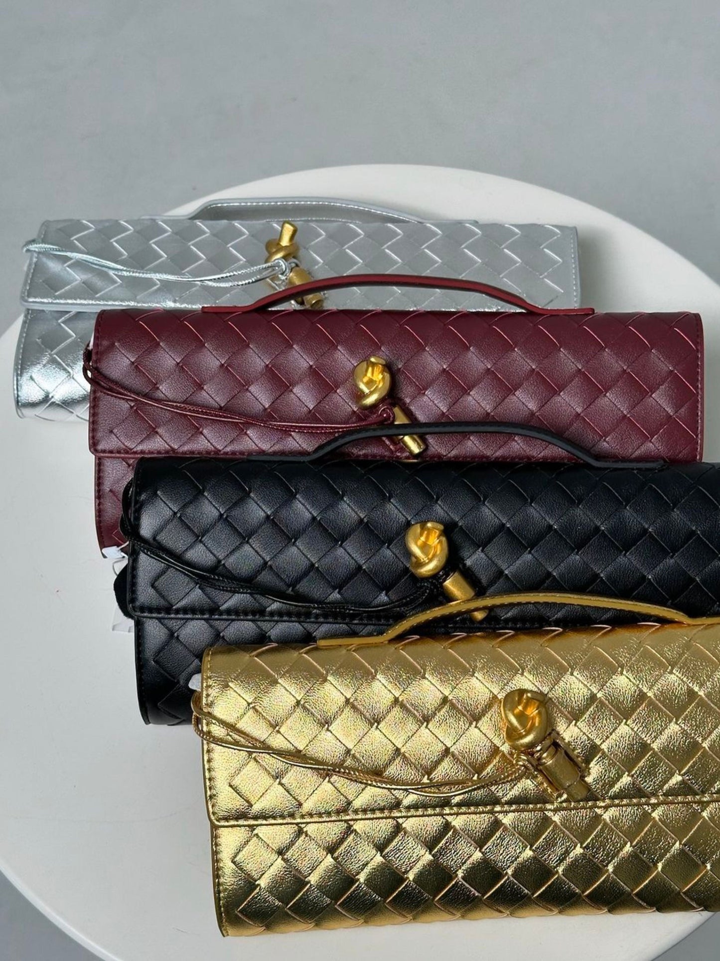 Liana Woven Clutch