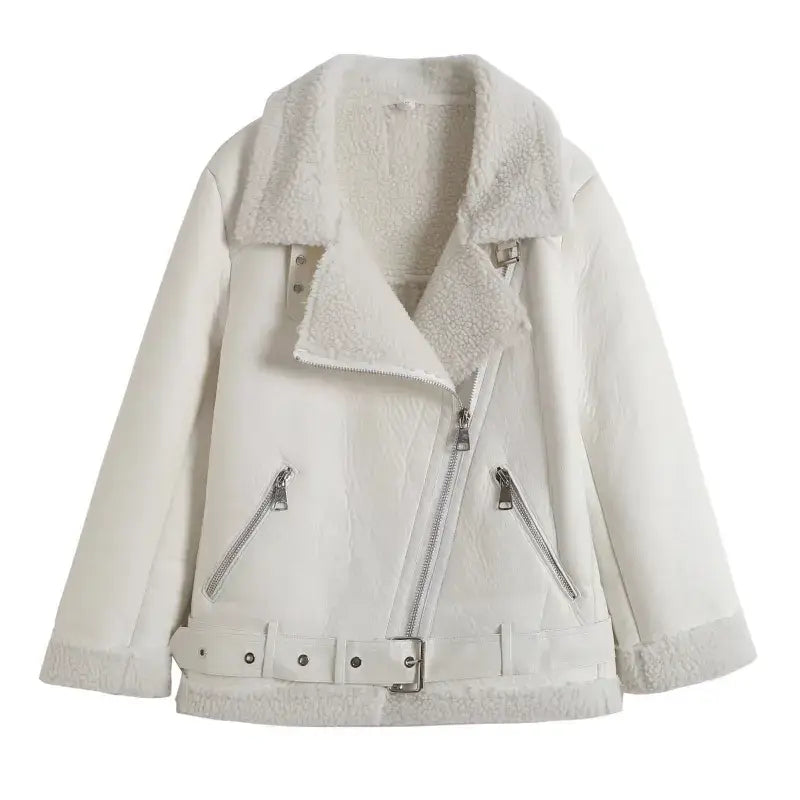 ANNABELLE | AVIATOR SHEEPSKIN JACKET