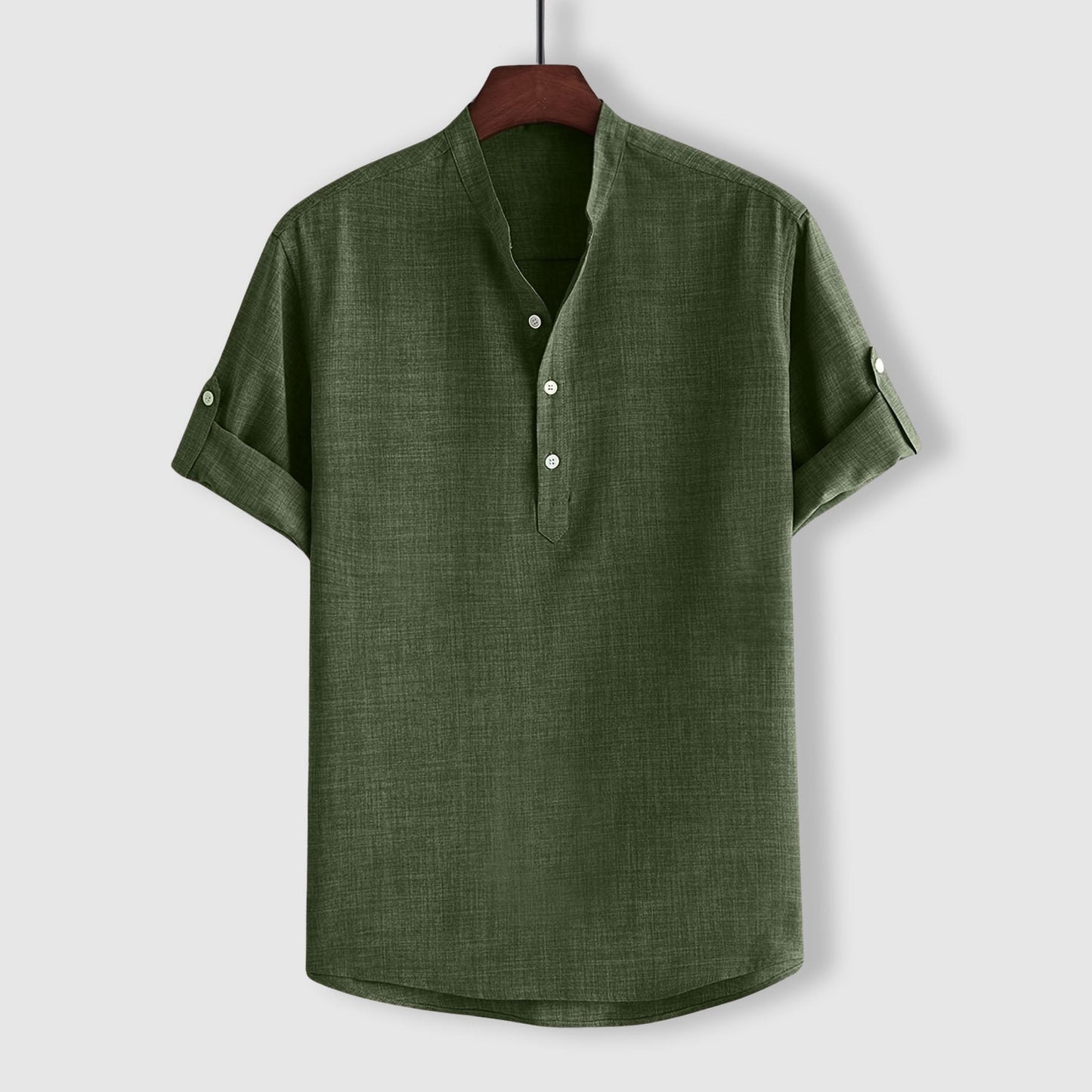 Bruno Amalfi Linen Henley