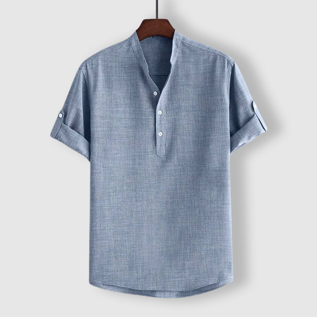 Bruno Amalfi Linen Henley