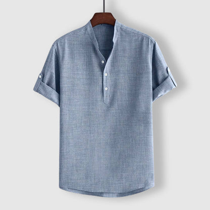 Bruno Amalfi Linen Henley