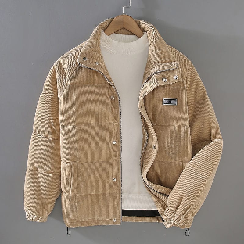 Luca Amalfi Corduroy Puffer Jacket