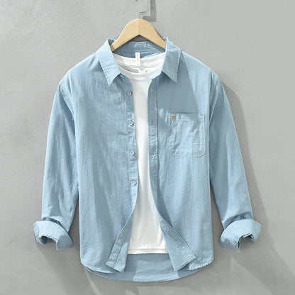 Amalfi Breeze Cotton Shirt