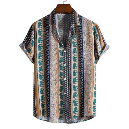 Bruno Heritage Print Cotton Shirt