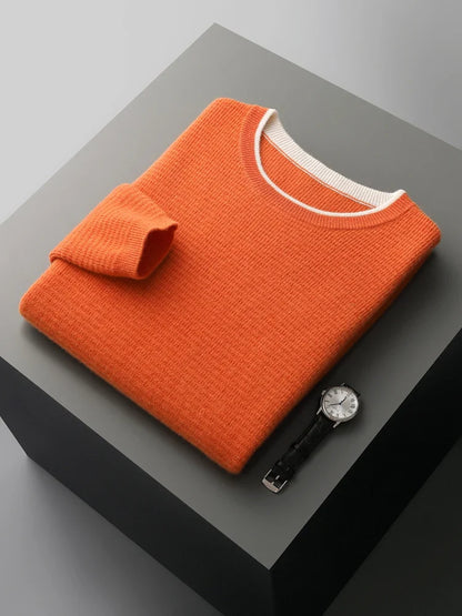 Luca Ferarro Merino Wool Crewneck