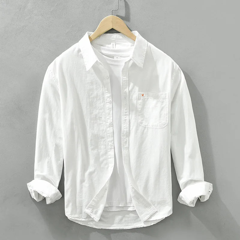 Amalfi Breeze Cotton Shirt