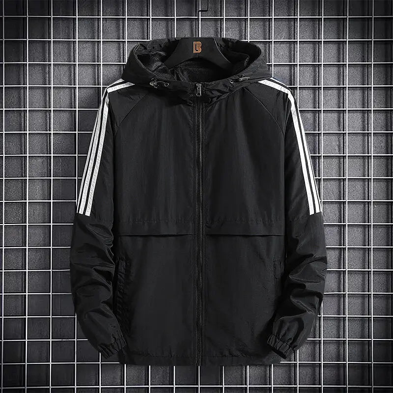 Bruno Amalfi Contrast Panel Windbreaker