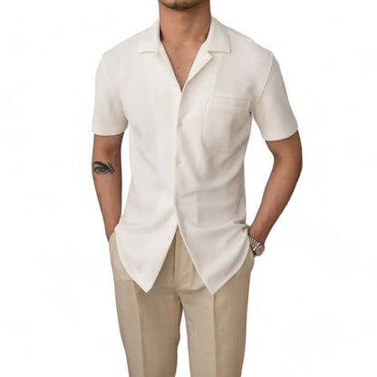 Brunello's Italian Elegance Button-Up