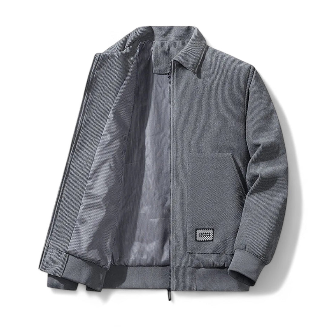 Bruno Amalfi Corduroy Zip-Up Jacket