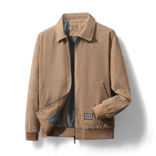 Bruno Amalfi Corduroy Zip-Up Jacket