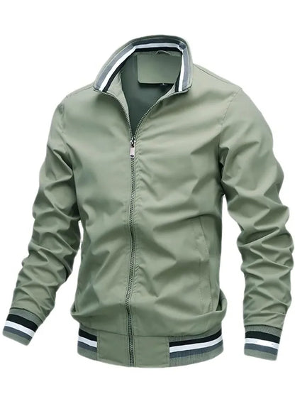 Bruno Amalfi Collar Bomber Jacket