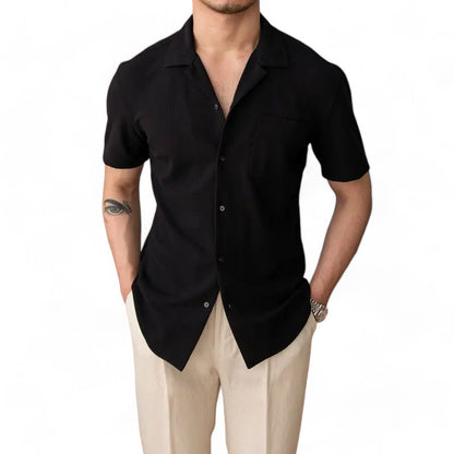 Brunello's Italian Elegance Button-Up