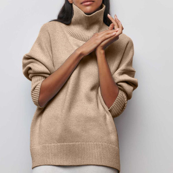 VALENTINA | KNITTED TURTLENECK SWEATER