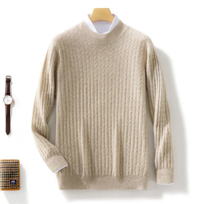 Amalfi Merino Cable-Knit Sweater