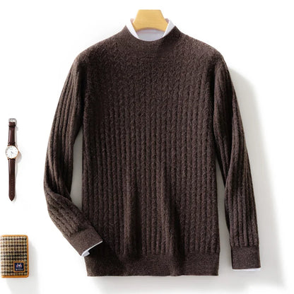 Amalfi Merino Cable-Knit Sweater