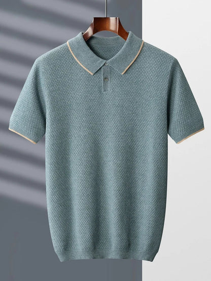 Luciano Cashmere Polo Knit