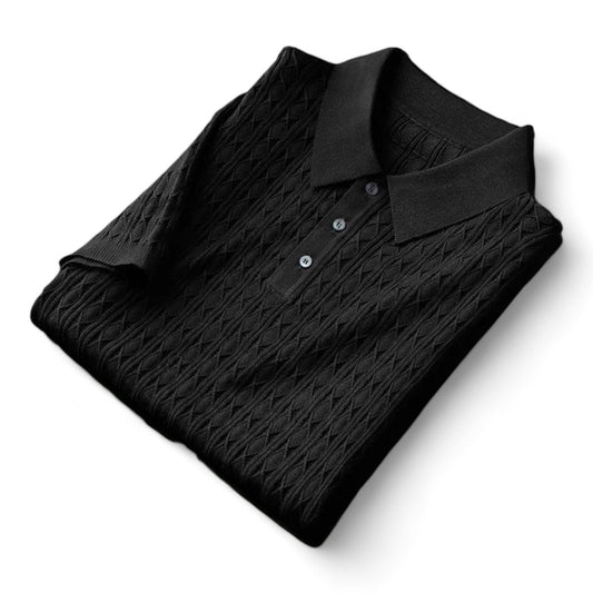 Prestige Cable-Stitched Polo