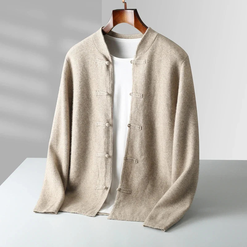 Bruno Amalfi Extrafine Merino Wool Cardigan