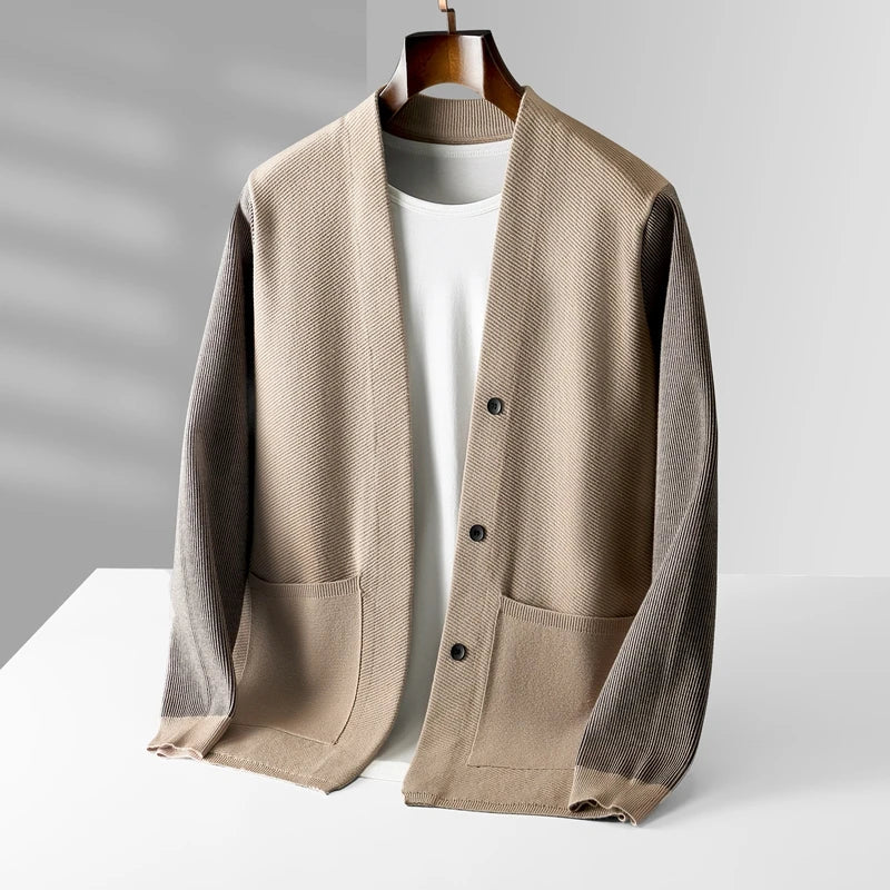 Luca Amalfi Merino Wool Cardigan