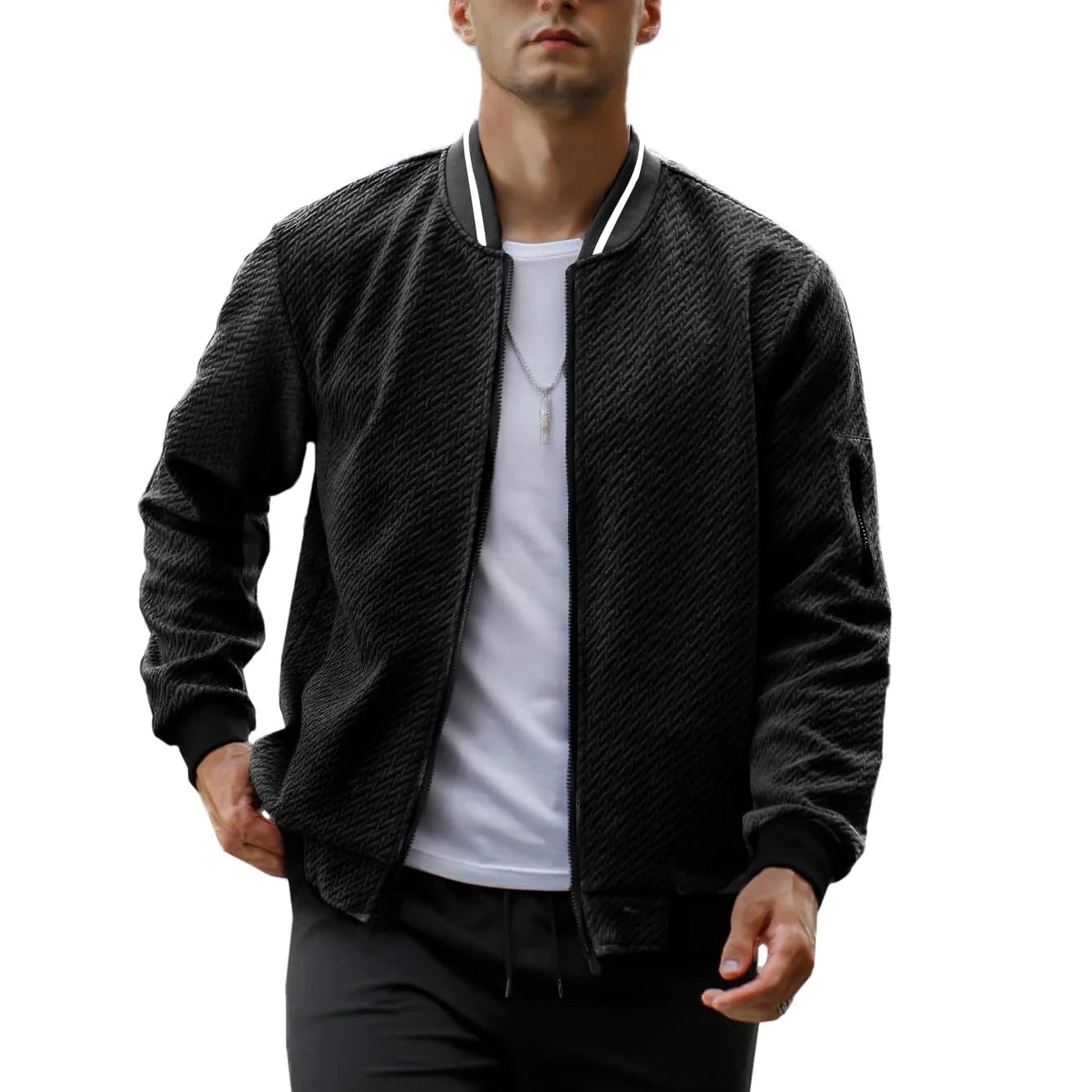 Luca Ferarro Cotton-Blend Bomber