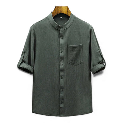 Brunello Amalfi Linen Shirt