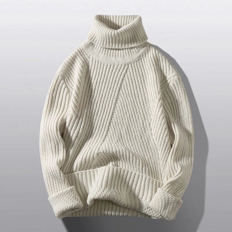 Bruno Amalfi Ribbed Turtleneck Pullover