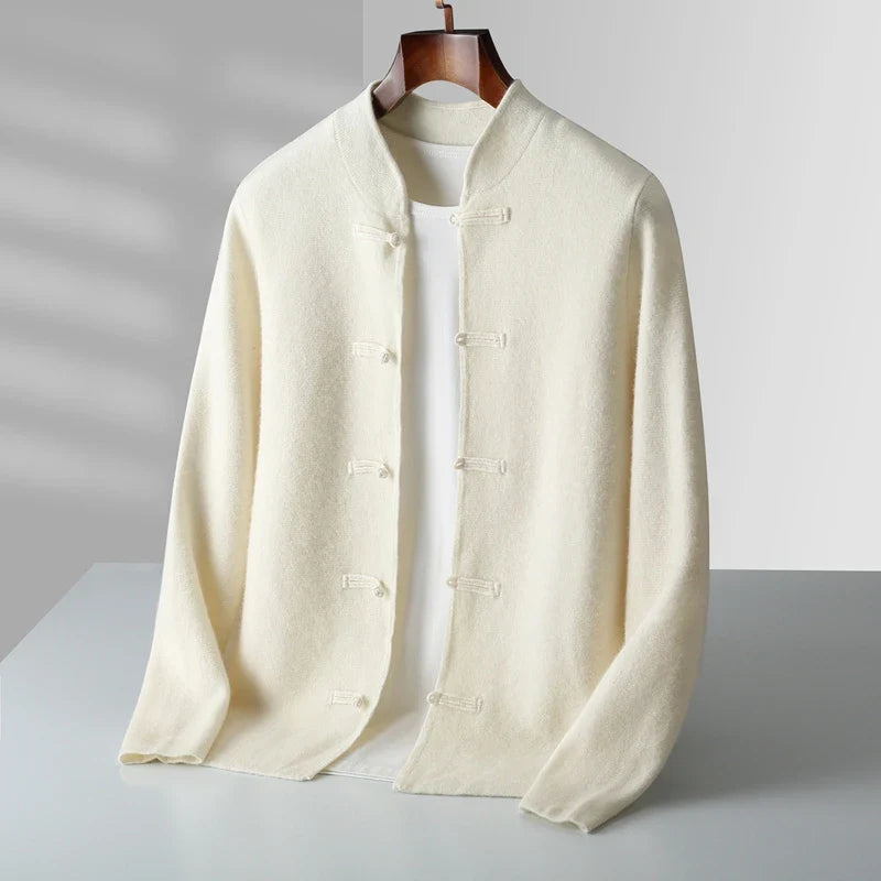 Bruno Amalfi Extrafine Merino Wool Cardigan