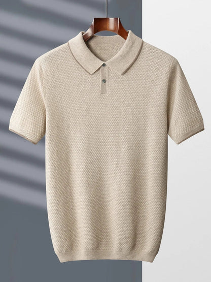 Luciano Cashmere Polo Knit