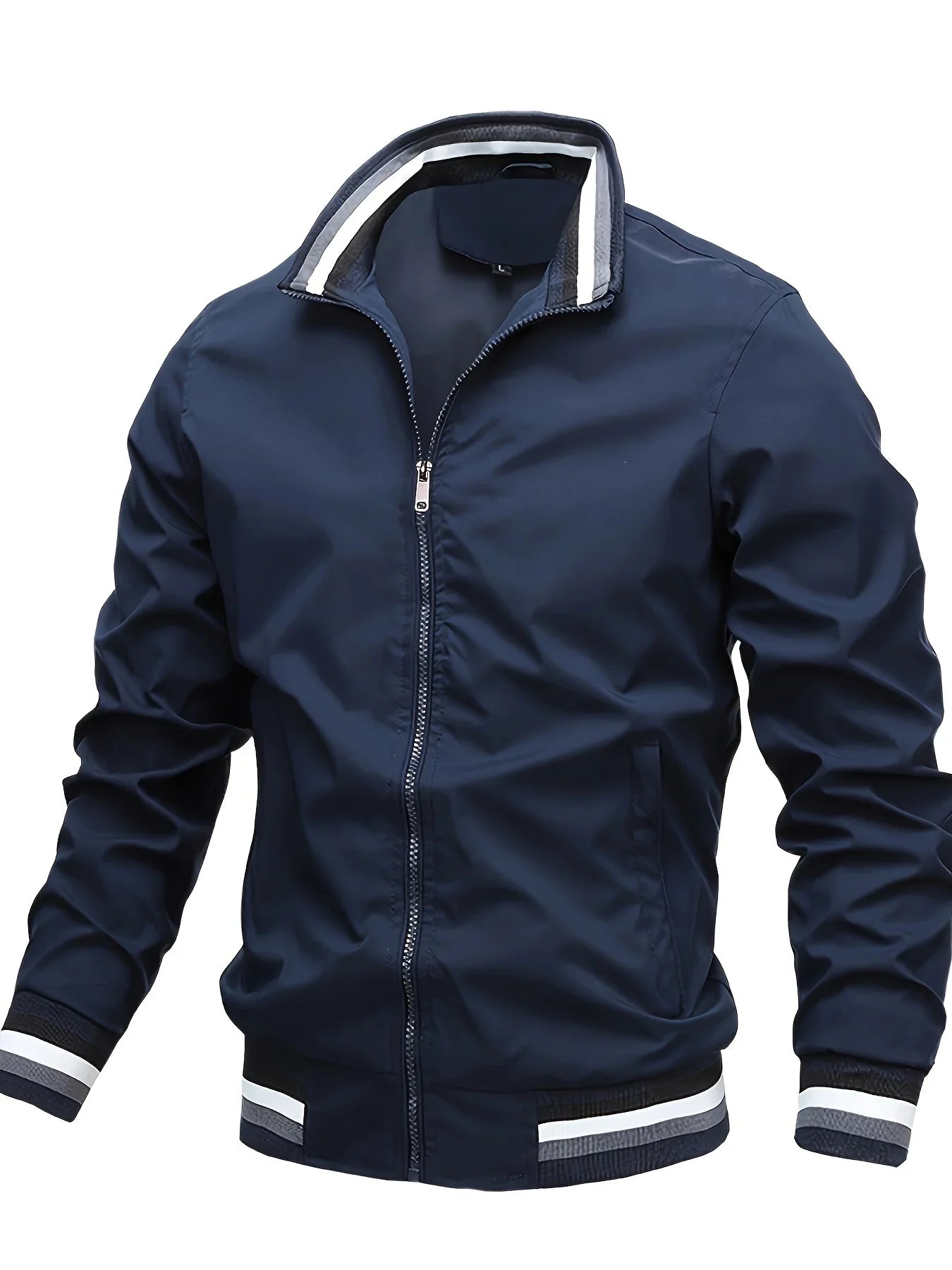 Bruno Amalfi Collar Bomber Jacket