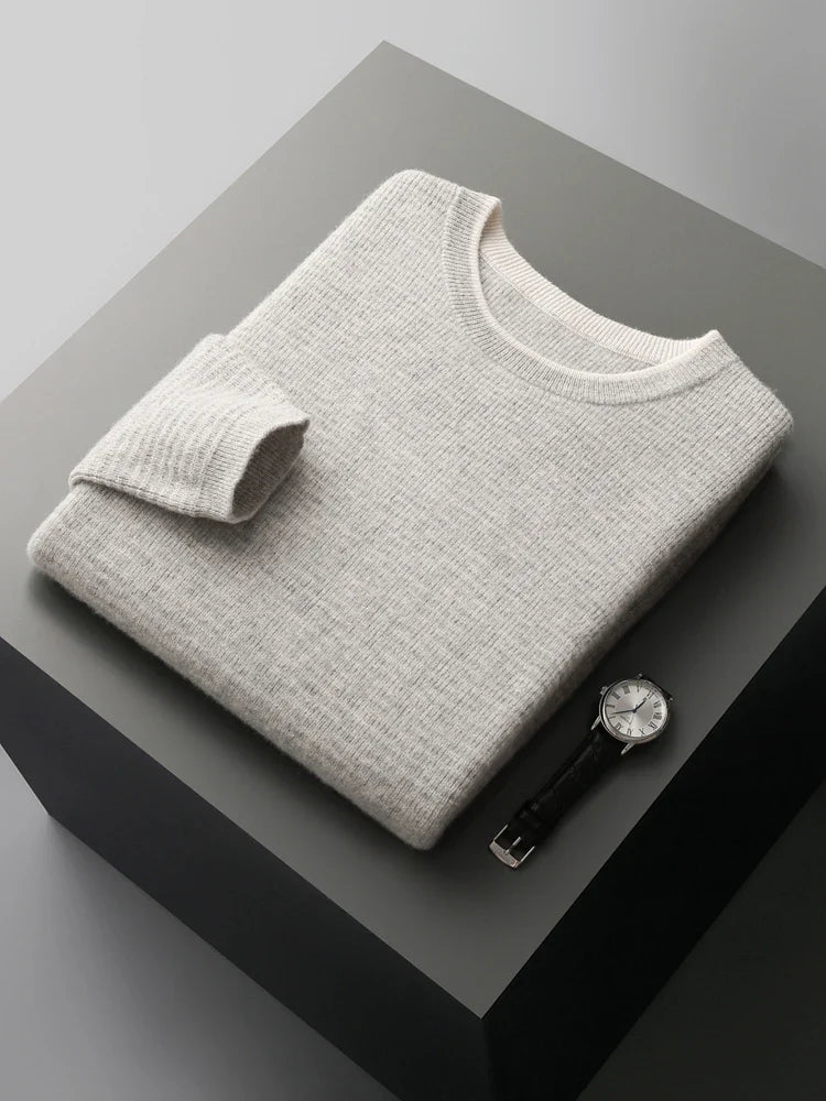 Luca Ferarro Merino Wool Crewneck