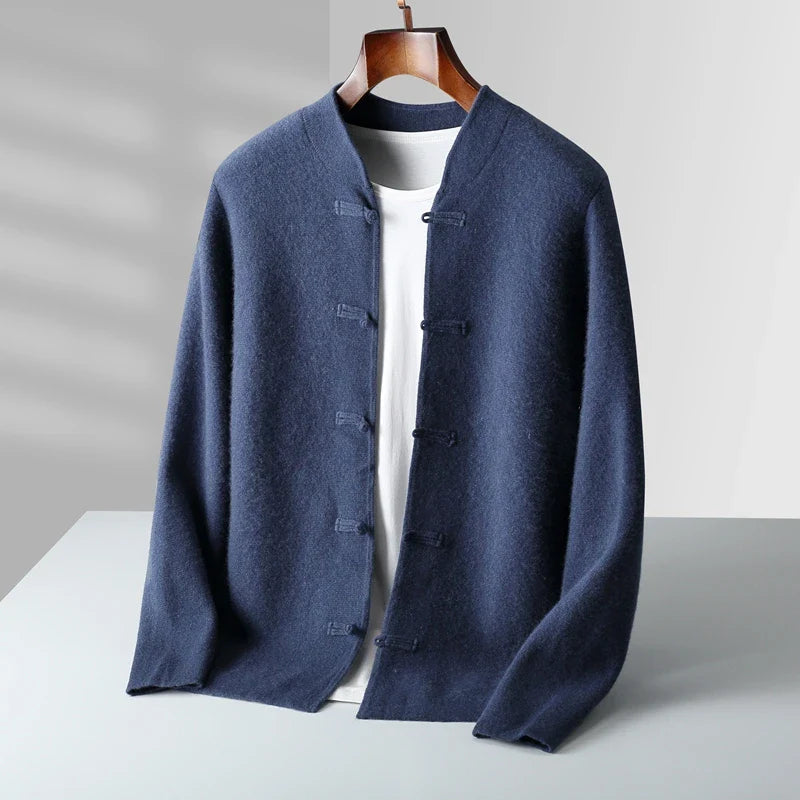 Bruno Amalfi Extrafine Merino Wool Cardigan