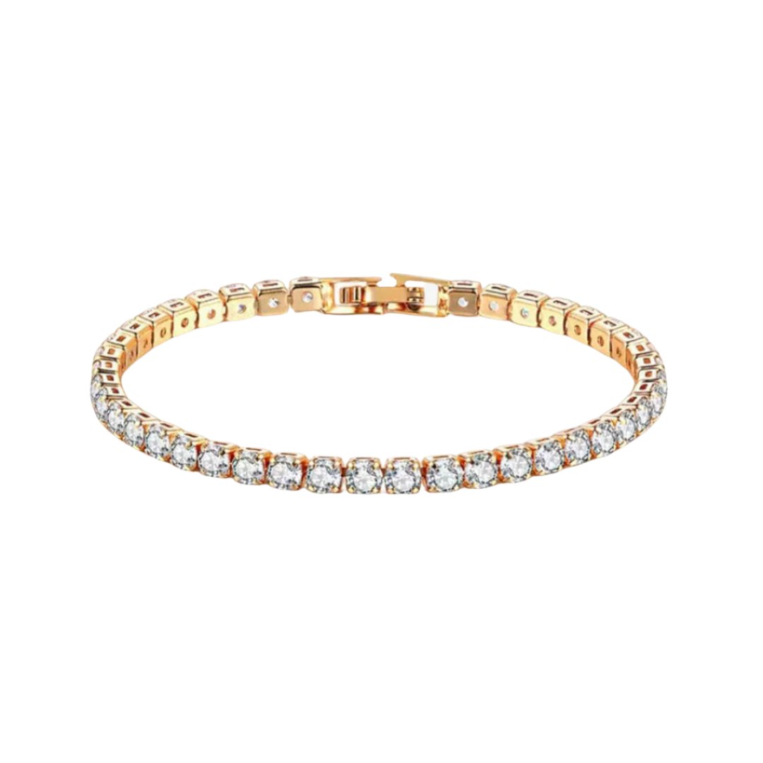 Aurora Gold Tennis Bracelet