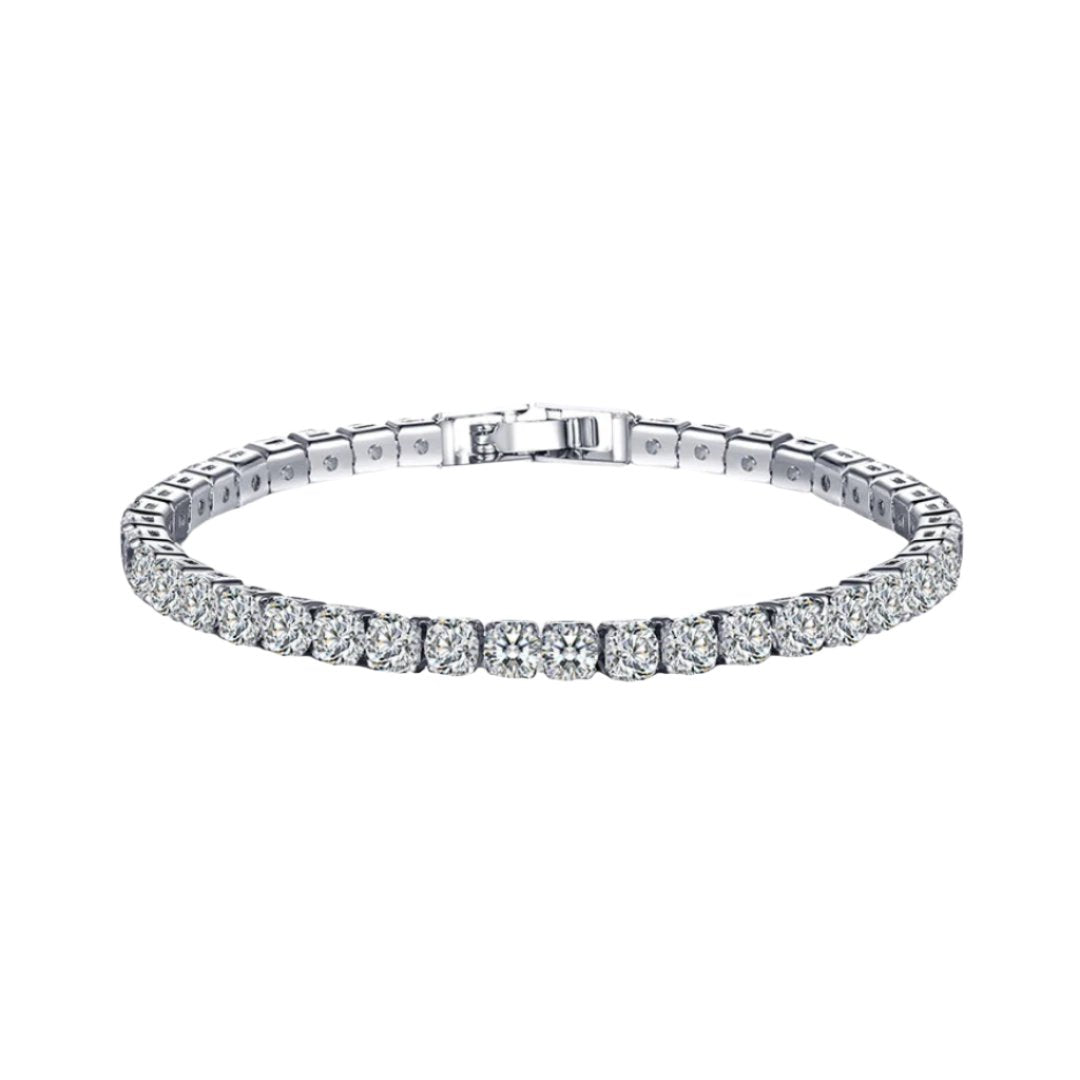 Luna Silver Tennis Bracelet